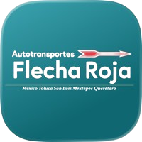 Logo de la aplicación móvil Flecha Roja